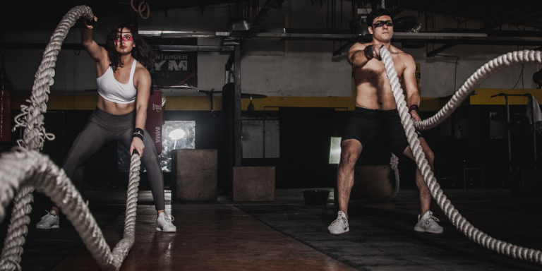 battling ropes training