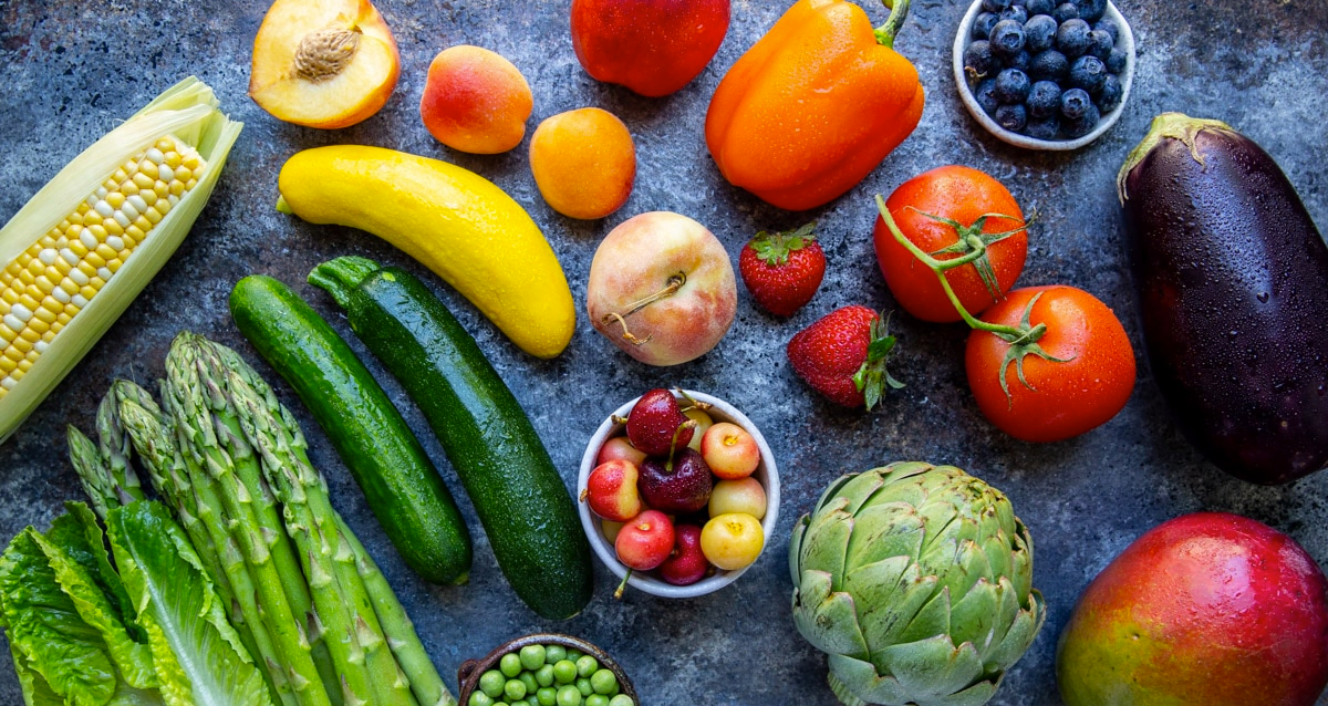 Beneficios do consumo de frutas e legumes da epoca