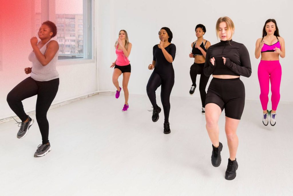 Les Mills Dance 1 modls LM dance sidefoto