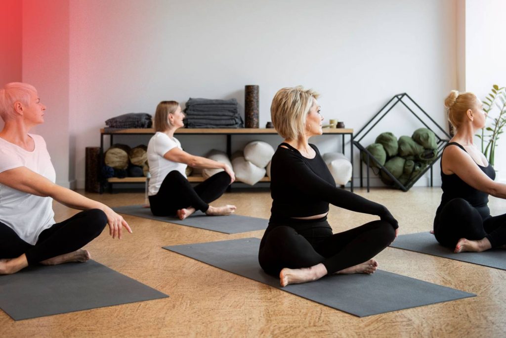 Les Mills Pilates 1 modls aulasGrupo pilates sidefoto