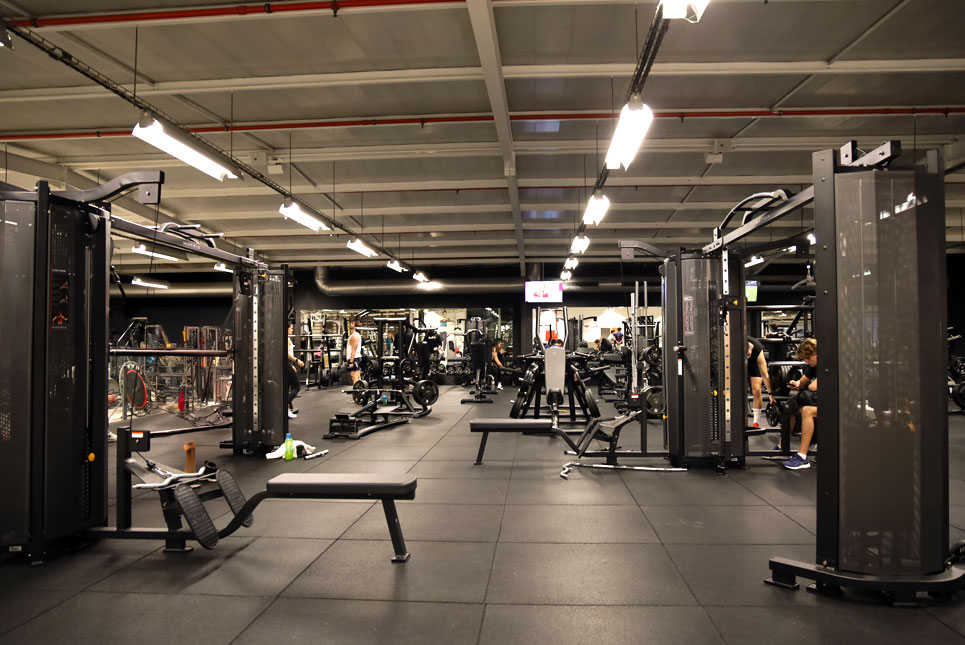 Área de treino maior